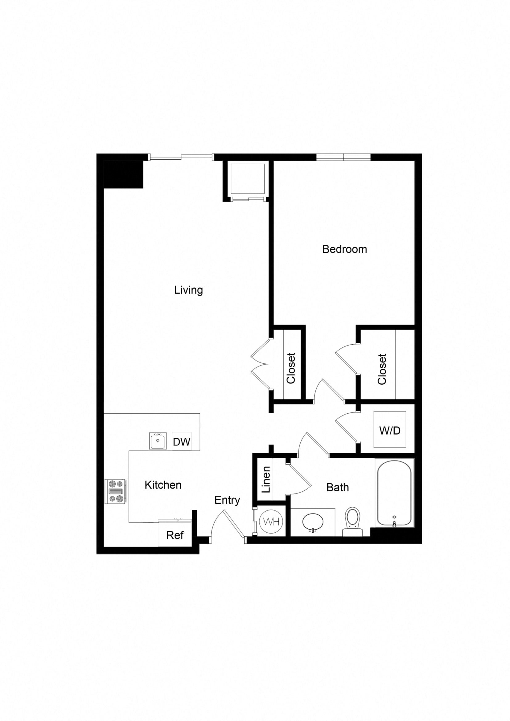 1x1 A06-1 Floor Plan 1x1 A06-1 Floor Plan